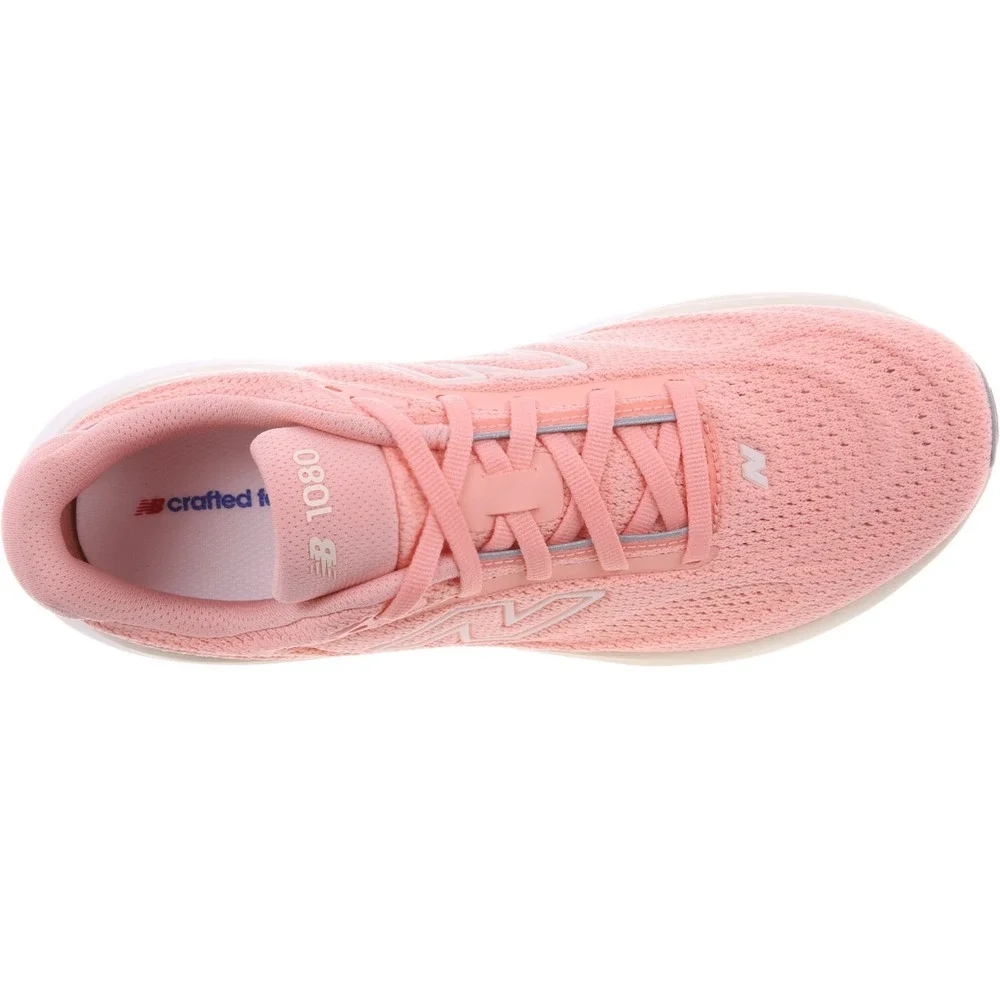 New Balance 1080 v15 Womens Size 6.5 B Running Training Gym Shoes Pink Beige NEW